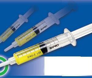 Standard Hypodermic Syringe with Needle Nipro 10 mL 1 Inch 21 Gauge NonSafety Regular Wall