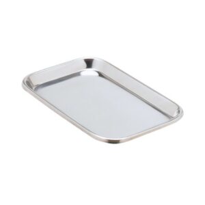 Instrument Tray Miltex Rolled Edge Stainless Steel 23/32 X 6-1/2 X 10 Inch