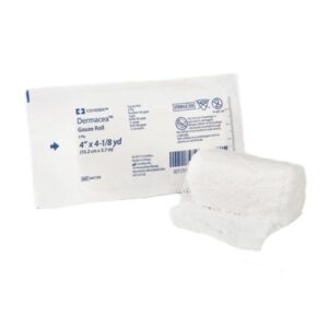 Fluff Bandage Roll Dermacea 4 Inch X 4-1/8 Yard 3-Ply Sterile 1 per Pouch