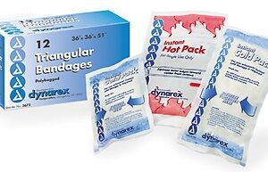 Triangular Bandage / Arm Sling dynarex Safety Pin One Size Fits Most