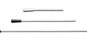 Urethral Catheter Medline Smooth Tip / Funnel End Uncoated PVC 14 Fr. 16 Inch
