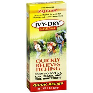 Itch Relief Ivy-Dry 10% – 2% Strength Cream 1 oz. Tube