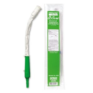 Oral Care Suction Tube Handle Q-Care Angled Type Soft Tip Yankauer Style Control Valve Vent Sterile