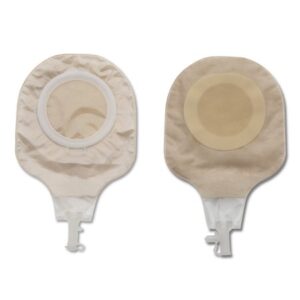 Ostomy Pouch Premier One-Piece System 12 Inch Length Flat, Trim to Fit 2-3/4 Inch Stoma Drainable
