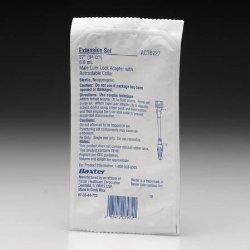 IV Extension Set Baxter 37 Inch Tubing Without Filter Sterile