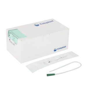 Urethral Catheter Self-Cath Straight Tip Uncoated PVC 14 Fr. 16 Inch