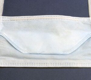 Surgical Mask Cardinal Health ASTM Level 1 Tie Closure One Size Fits Most