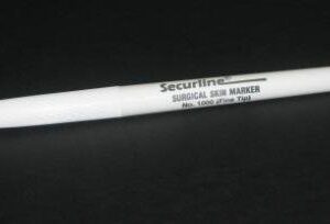 Skin Marker with Ruler Securline Gentian Violet Ink Sterile Full Size Tapered Tip