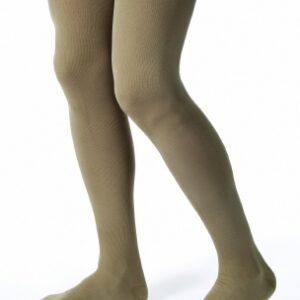 Compression Stocking JOBST for Men Thigh High Medium Khaki Closed Toe