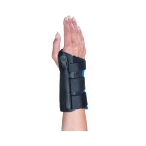 Wrist Brace Ossur Exoform Aluminum / Plastic Left Hand Black X-Small