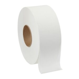 Toilet Tissue Pacific Blue Select White 2-Ply Jumbo Size Cored Roll Continuous Sheet 3-1/5 Inch X 1000 Foot