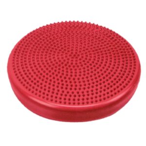 Stability Trainer CanDo Disc / Inflatable 14 Inch 14 X 2-1/2 X 14 Inch Red