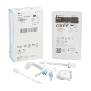 Cuffed Tracheostomy Tube Shiley XLT Disposable IC Size 6.0 Adult