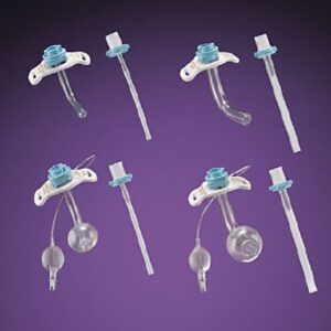 Cuffed Tracheostomy Tube Shiley XLT Disposable IC Size 8.0 Adult