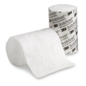Cast Padding Water Resistant 3M Scotchcast Wet or Dry 4 Inch X 4 Yard Polypropylene / Polyethylene Knit / Nonwoven Fibers NonSterile