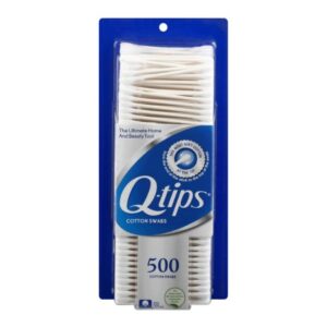 Swabstick Q-Tip Cotton Tip Cotton Shaft 3 Inch NonSterile 500 per Pack
