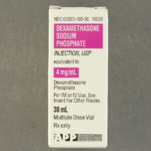 Dexamethasone Sodium Phosphate 4 mg / mL Injection 30 mL