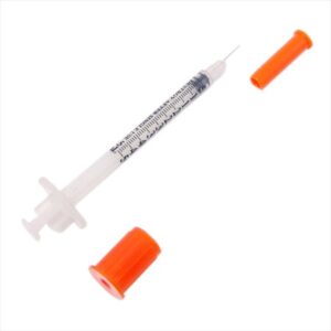 Standard Insulin Syringe with Needle Comfort Point 0.5 mL 5/16 Inch 30 Gauge NonSafety Regular Wall