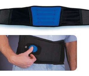 Air Back Support Ossur FormFit Small Hook and Loop Closure 25 to 30 Inch Waist Circumference 10 Inch Height Adult