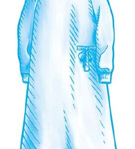 Surgical Gown with Towel SmartGown Large Blue Sterile AAMI Level 4 Disposable