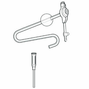Low-Profile Jejunal Feeding Tube MIC-Key 14 Fr. 1.5 cm Tube Silicone Sterile