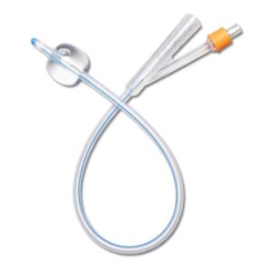 Foley Catheter Medline 2-Way Firm Tip 10 cc Balloon 16 Fr. Silicone