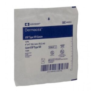 Gauze Sponge Dermacea 4 X 4 Inch 12-Ply Sterile 2 per Pack