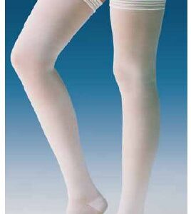 Anti-embolism Stocking JOBST Anti-embolism/GPT Thigh High 2X-Large / Regular White Inspection Toe
