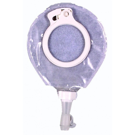 Urostomy Pouch Coloplast Uro Two-Piece System 6 Inch Length, Micro 2-3/8 Inch Stoma Drainable