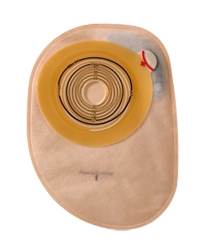 Colostomy Pouch Assura One-Piece System 8-1/2 Inch Length, Maxi Flat, Trim to Fit 13/16 to 2-3/4 Inch Stoma Closed End