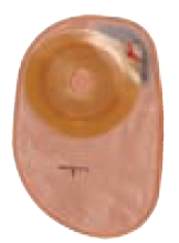 Colostomy Pouch Assura One-Piece System 8-1/2 Inch Length, Maxi Flat, Pre-Cut 1-9/16 Inch Stoma Closed End