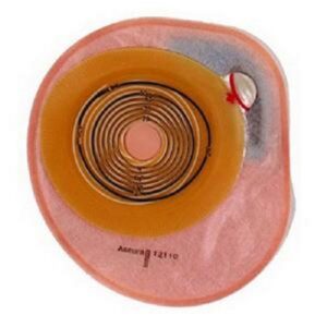 Ostomy Pouch Assura One-Piece System 5 Inch Length, Mini Flat, Trim to Fit 13/16 to 2-1/8 Inch Stoma Closed End