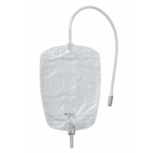 Urinary Leg Bag Conveen Security+ Anti-Reflux Valve Sterile 600 mL Polyethylene / Flocked