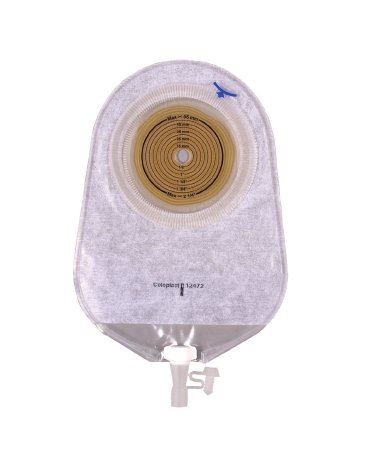 Urostomy Pouch Assura One-Piece System 10-3/4 Inch Length Convex, Pre-Cut 1-1/4 Inch Stoma Drainable