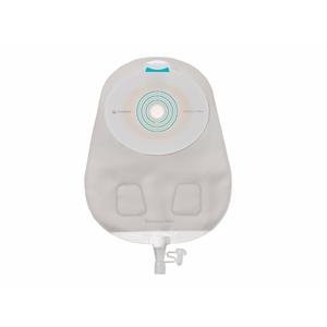 Urostomy Pouch Assura Two-Piece System 10-1/4 Inch Length Flat, Trim to Fit 3/8 to 2-3/4 Inch Stoma Drainable
