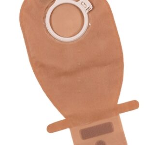 Ostomy Pouch Assura EasiClose Two-Piece System 10-1/2 Inch Length, Midi Drainable