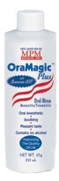 Oral Wound Rinse OraMagic Plus 10% Strength Benzocaine Suspension 8 oz.