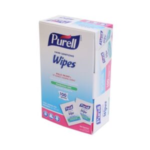 Hand Sanitizing Wipe Purell 100 Count Ethyl Alcohol Wipe Individual Packet
