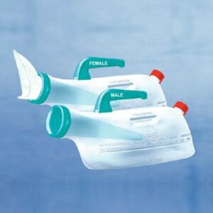 Male Urinal Spil-Pruf 32 oz. / 946 mL Antireflux Spout Reusable