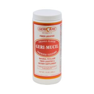 Laxative Geri-Care Orange Flavor Powder 13 oz. 3.4 Gram Strength Psyllium Husk