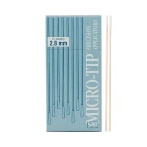 Swabstick Micro-Tip Cotton Tip Wood Shaft 6 Inch NonSterile 200 per Pack