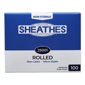 Ultrasound Probe Cover Sheathes 1 X 9 Inch Non Latex NonSterile Rolled