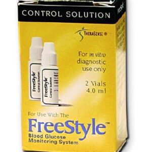 Blood Glucose Control Solution FreeStyle 2 X 4 mL Normal Level