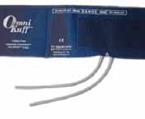 Reusable Blood Pressure Cuff Omni-Kuff 32 to 43 cm Arm Nylon Cuff Large Adult Cuff