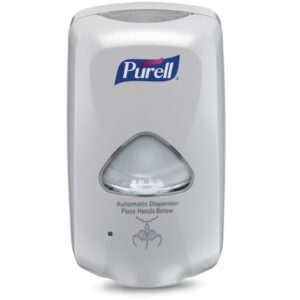 Hand Hygiene Dispenser Purell TFX Dove Gray Plastic Touch Free 1200 mL Wall Mount