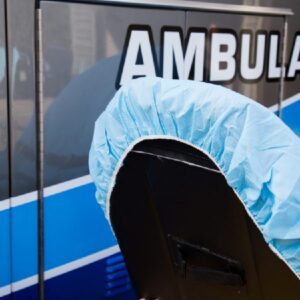 Stretcher Sheet Snug-Fit Fitted 30 X 84 Inch Blue Polyethylene Disposable