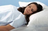 Pillowcase Blue Disposable
