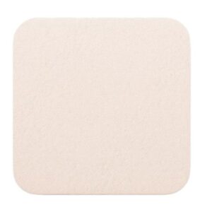 Thin Foam Dressing Mepilex Lite 4 X 4 Inch Without Border Film Backing Silicone Adhesive Square Sterile