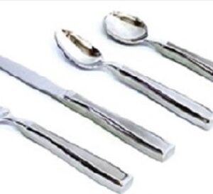 Soup Spoon Keatlery Weighted / Comfort Grip Silver Stainless Steel