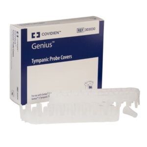 Tympanic Thermometer Probe Cover Genius For use with Genius 2 Tympanic Thermometer 96 per Box